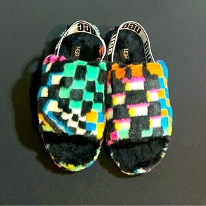 UGG Women's Fluff Yeah Slide Slippers. Teenage and young adult girls love them.